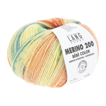 LANG YARNS MERINO 200 BÈBÈ COLOR